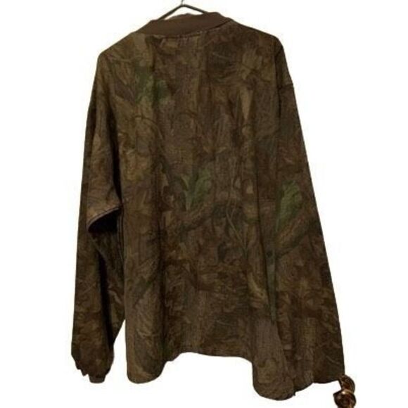 Vintage ScentLok Size 3XL Green Advantage Tree Camouflage Pullover Hunting Shirt - Picture 7 of 7